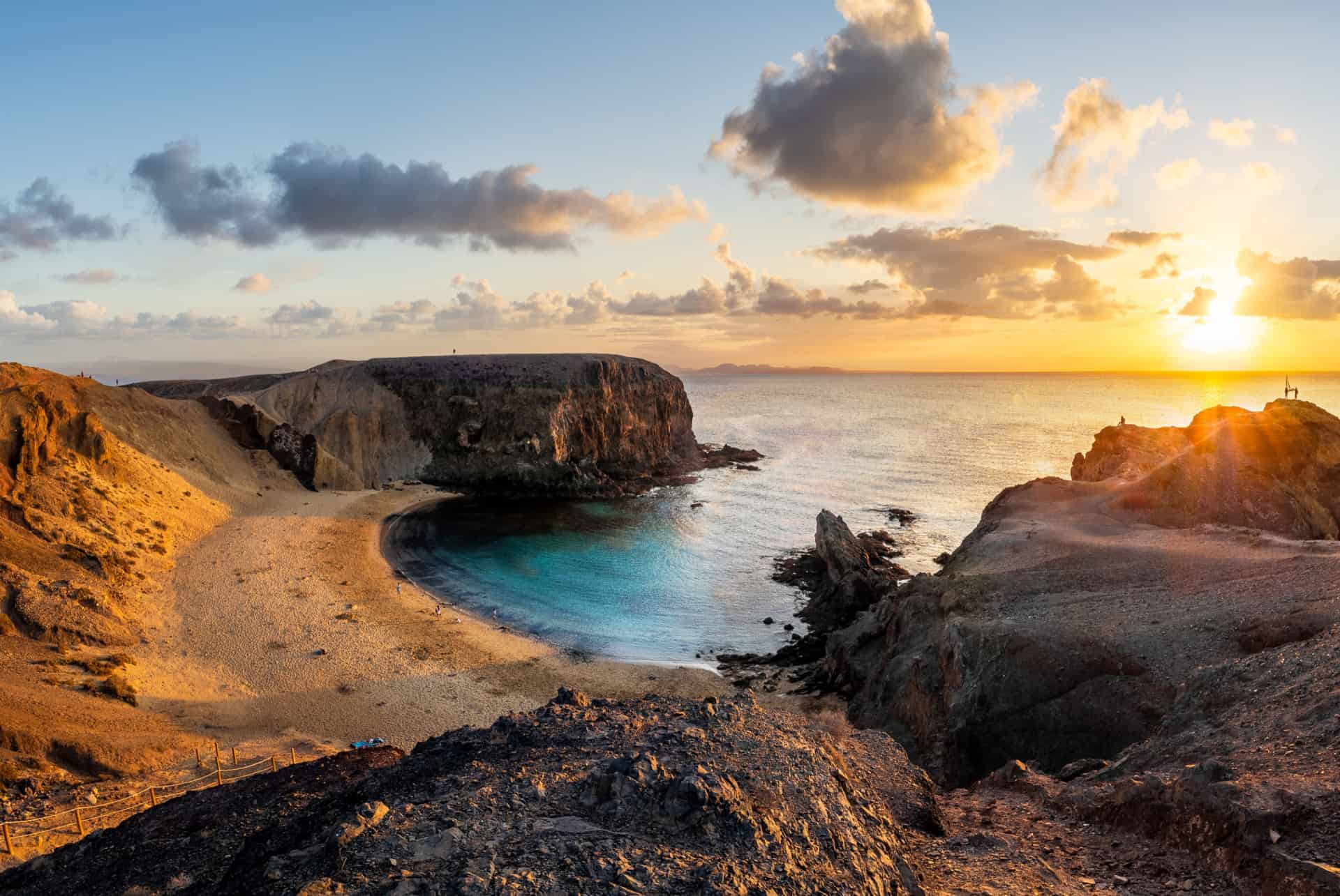 plage de papagayo lanzarote