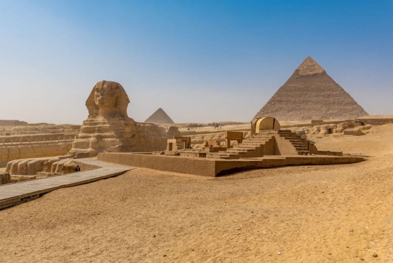 Visite des pyramides de Gizeh