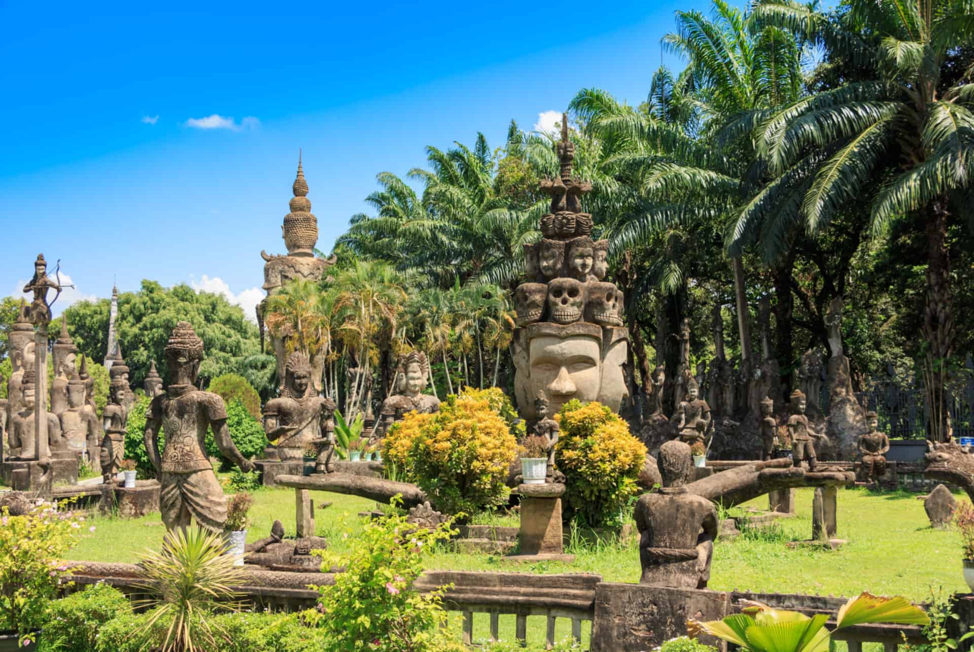 que faire au laos buddha park vientiane