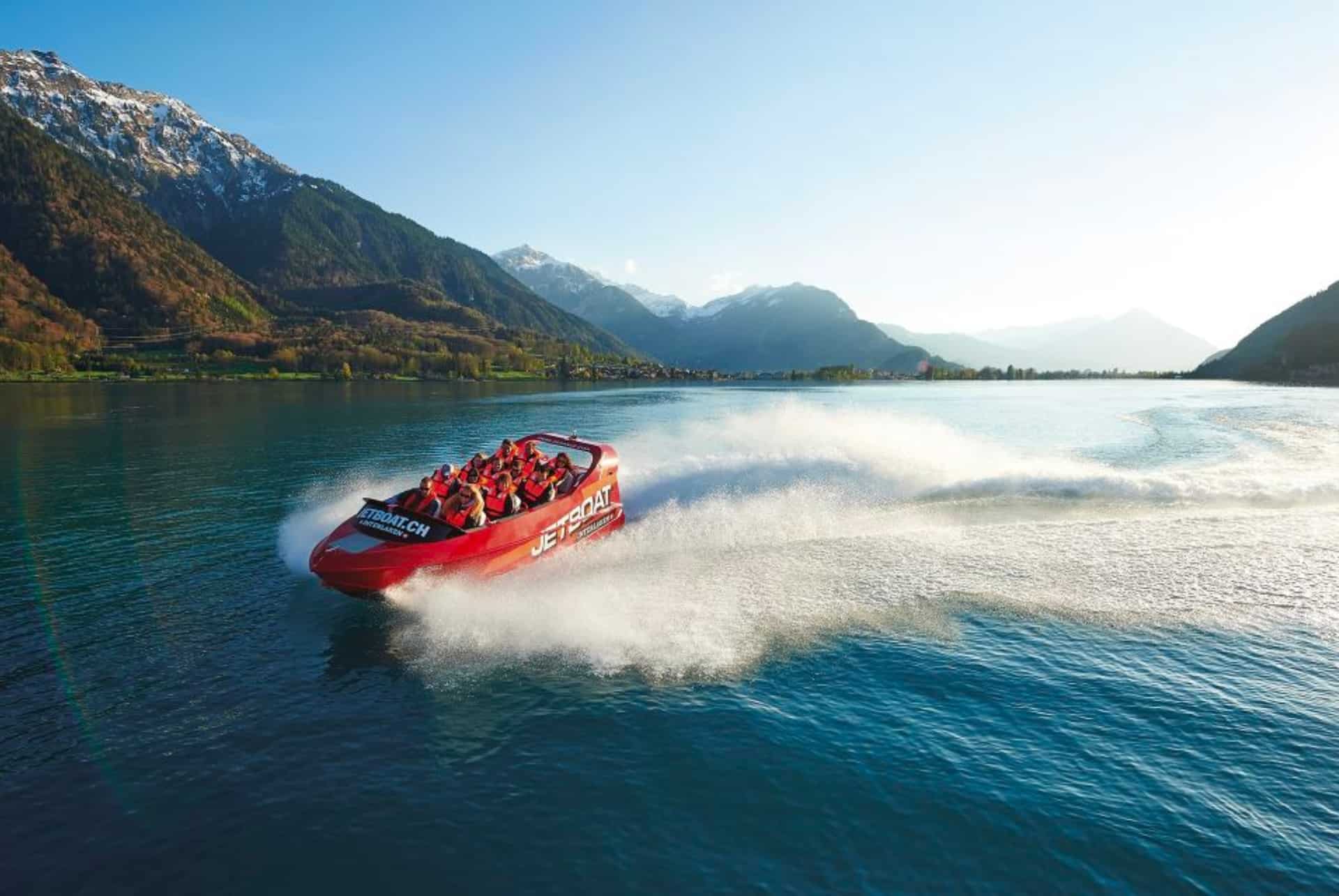 visiter interlaken sortie jetboat