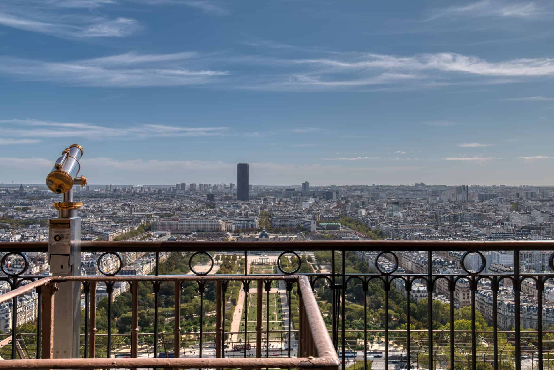 vue de la tour eiffel