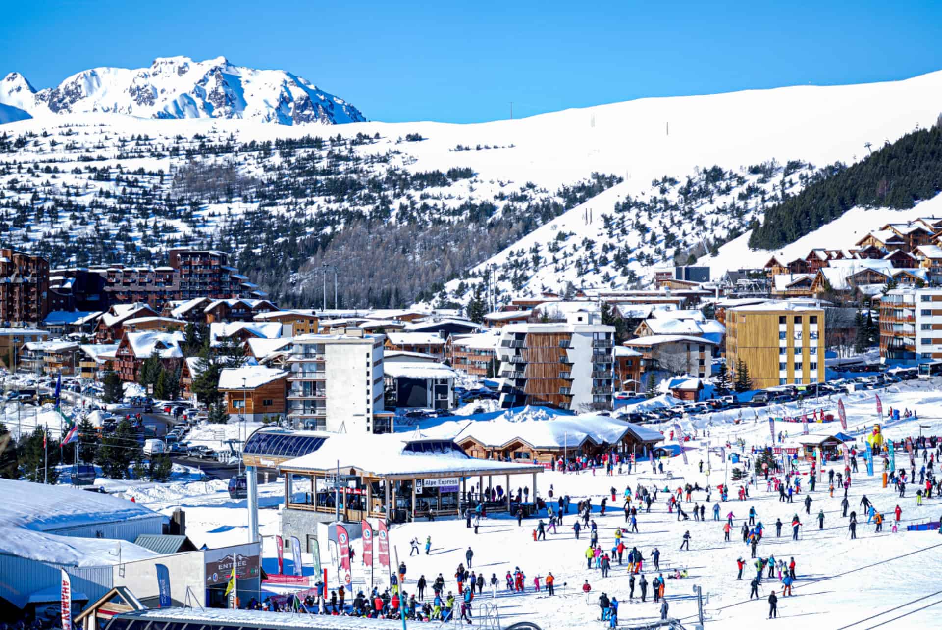 alpe huez dans les alpes