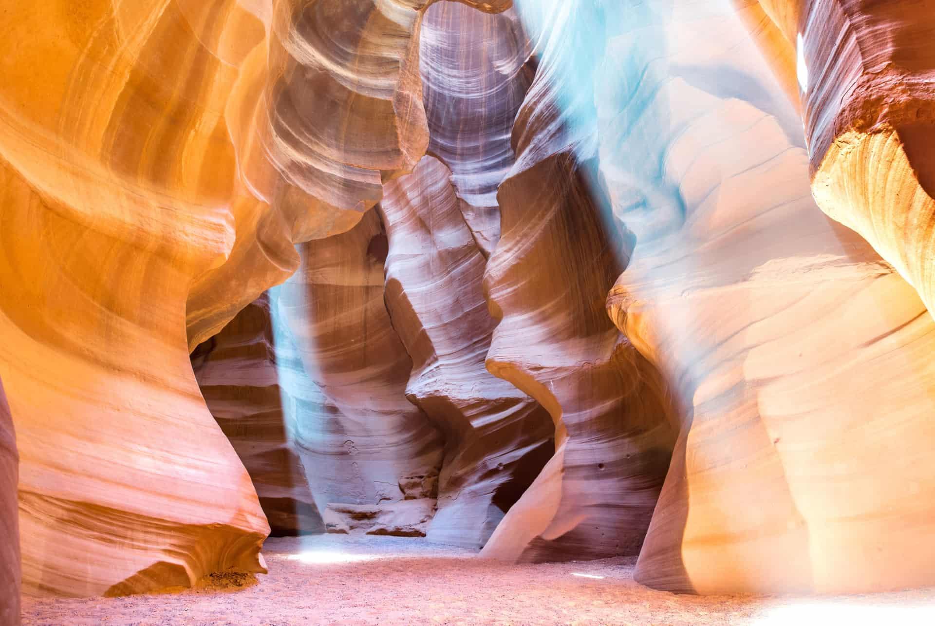 halo upper antelope canyon road trip ouest americain