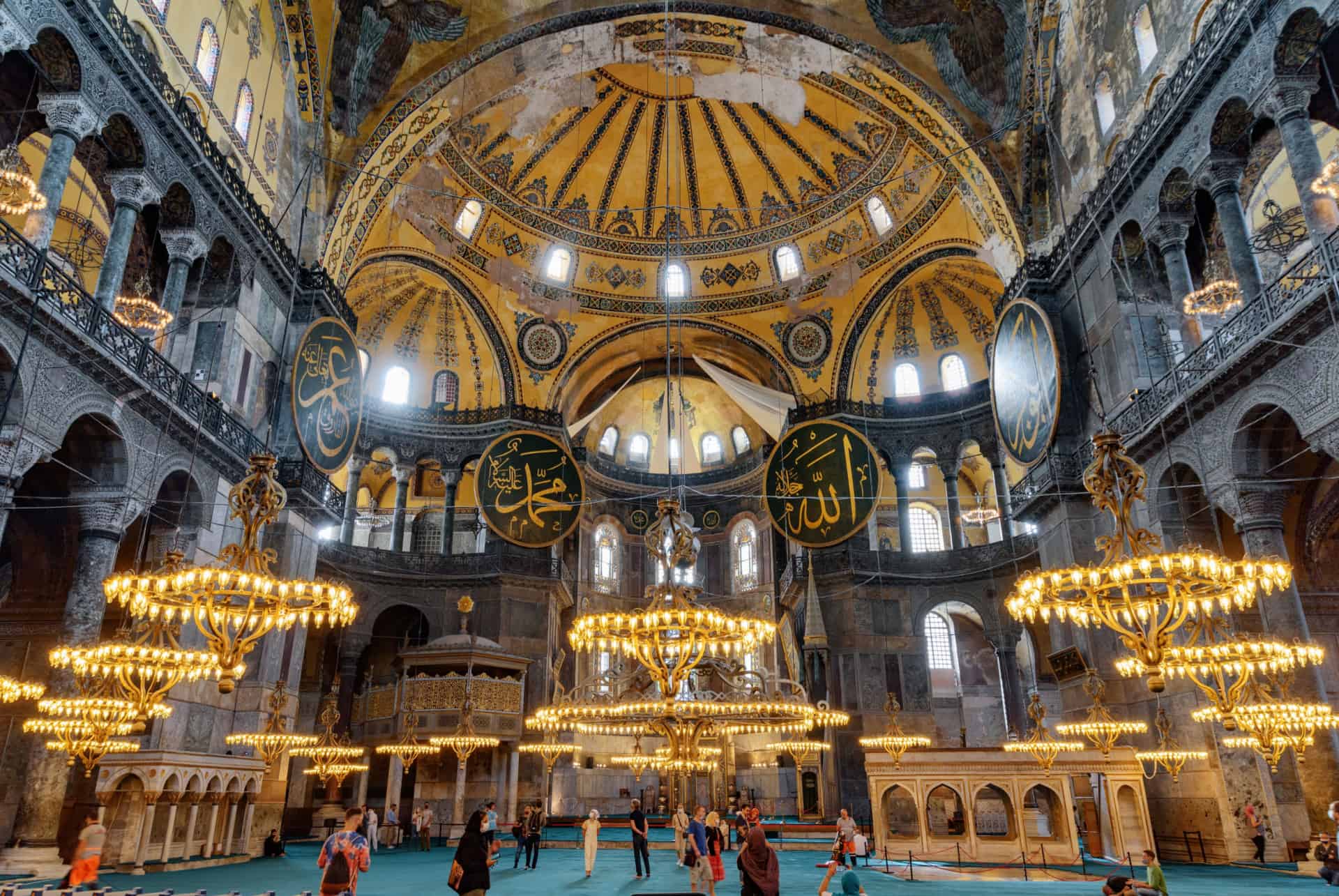 interieur mosquee istanbul