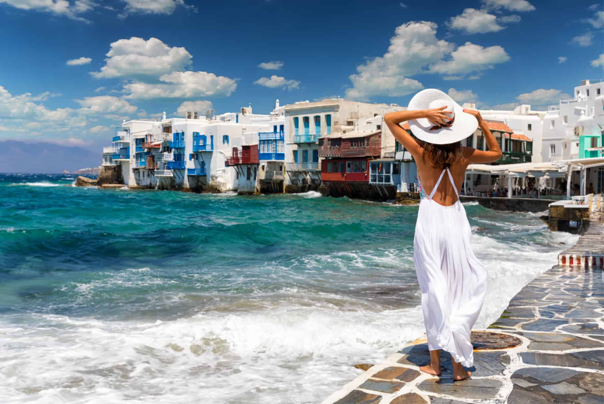 mykonos touriste