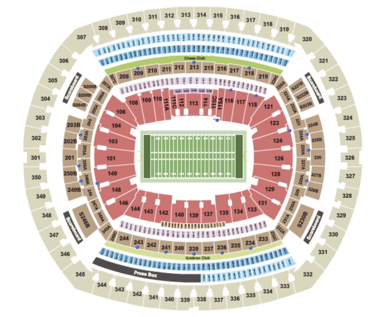 nfl stadium places