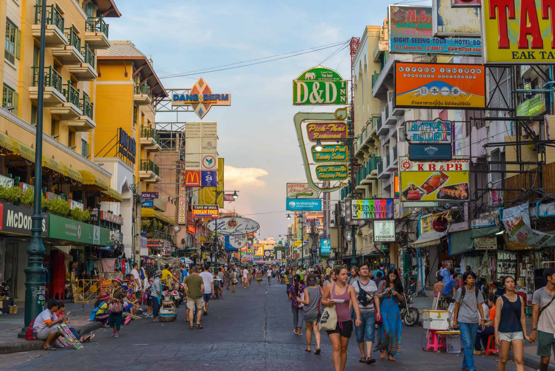 que faire bangkok khao san road