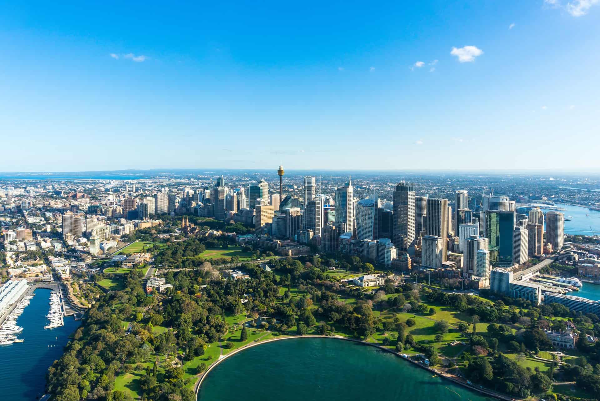 vue aerienne sydney