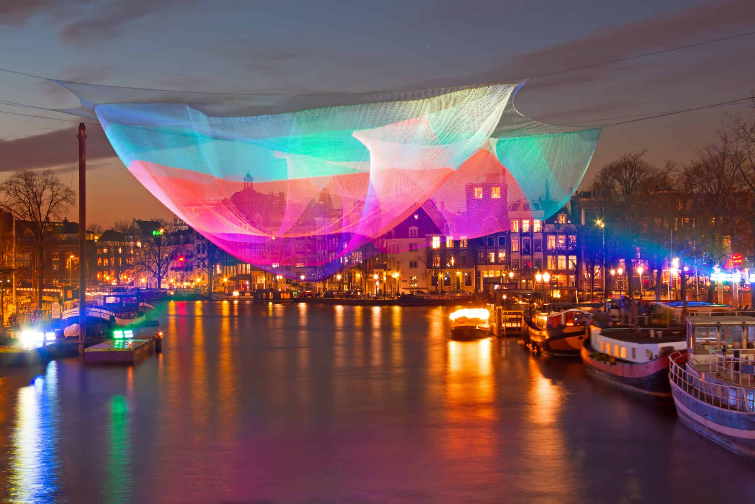 amsterdam lights festival en janvier