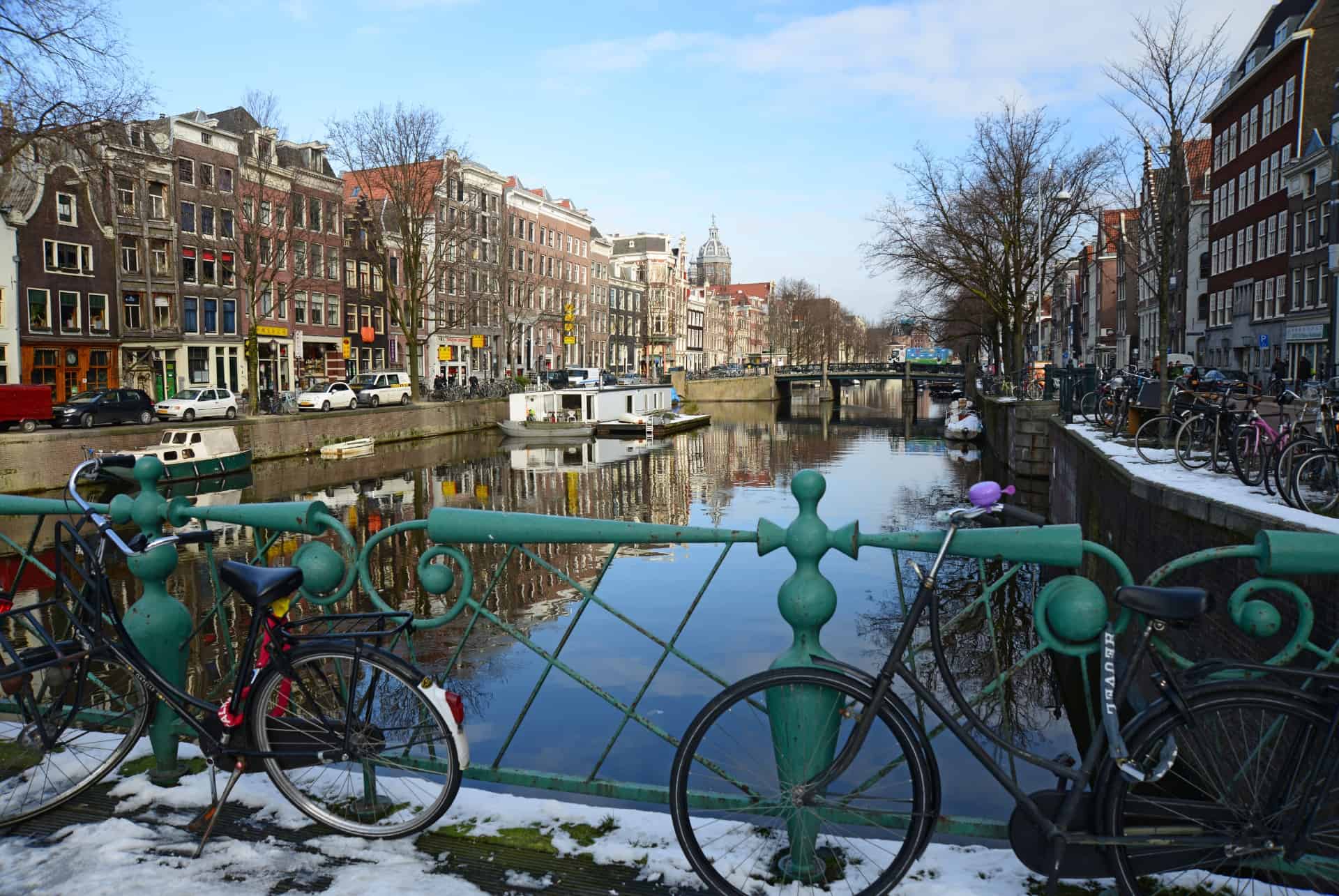 amsterdam reste de neige