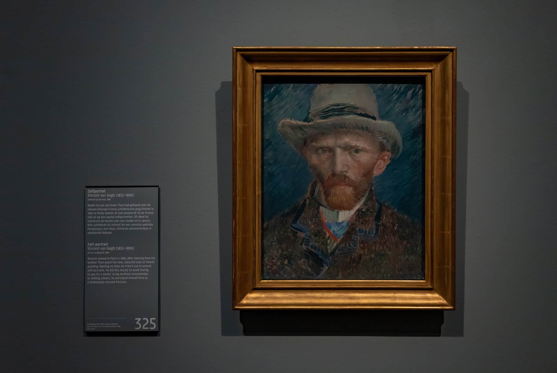 autoportrait van gogh rijksmuseum amsterdam en 3 jours