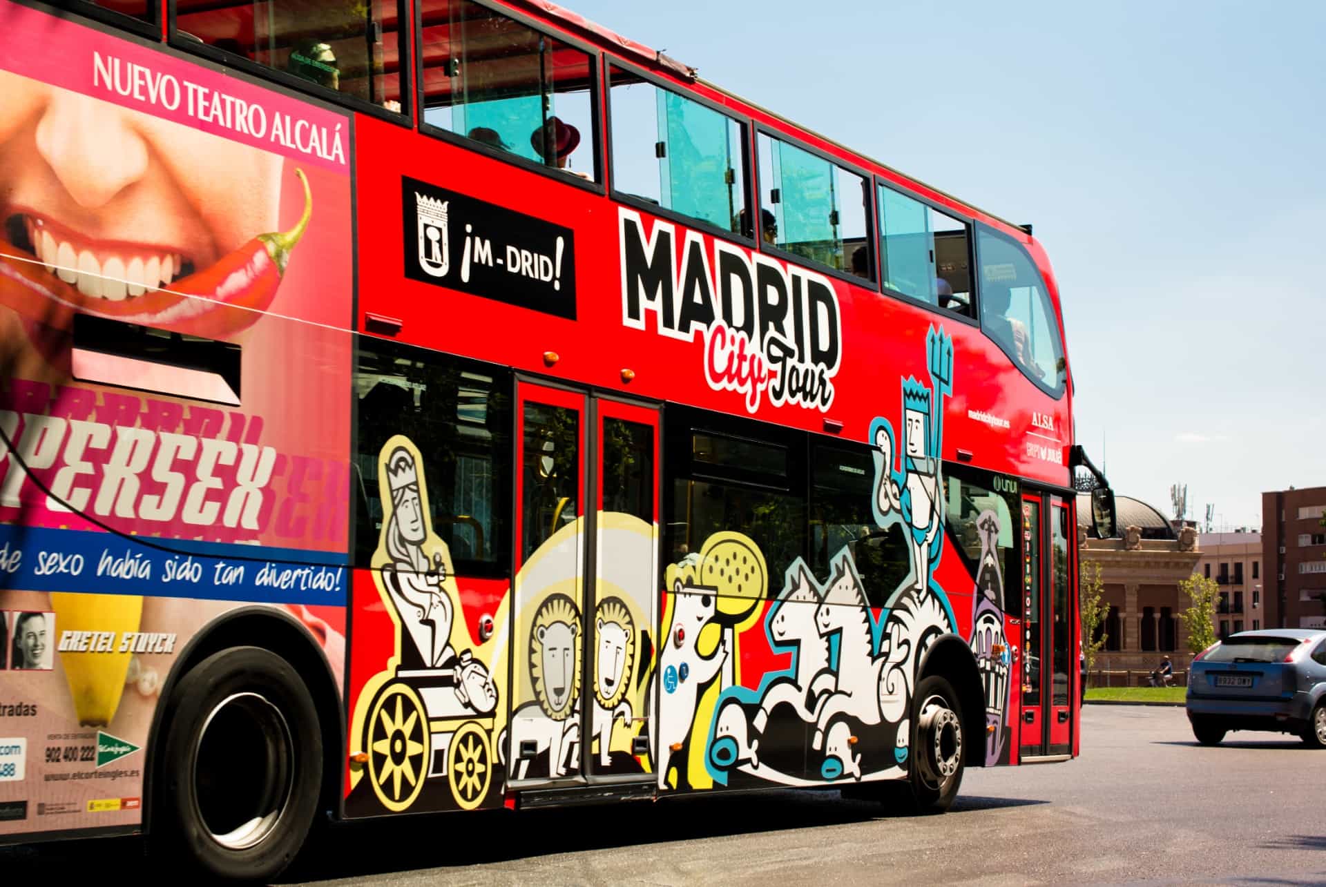 bus touristique madrid