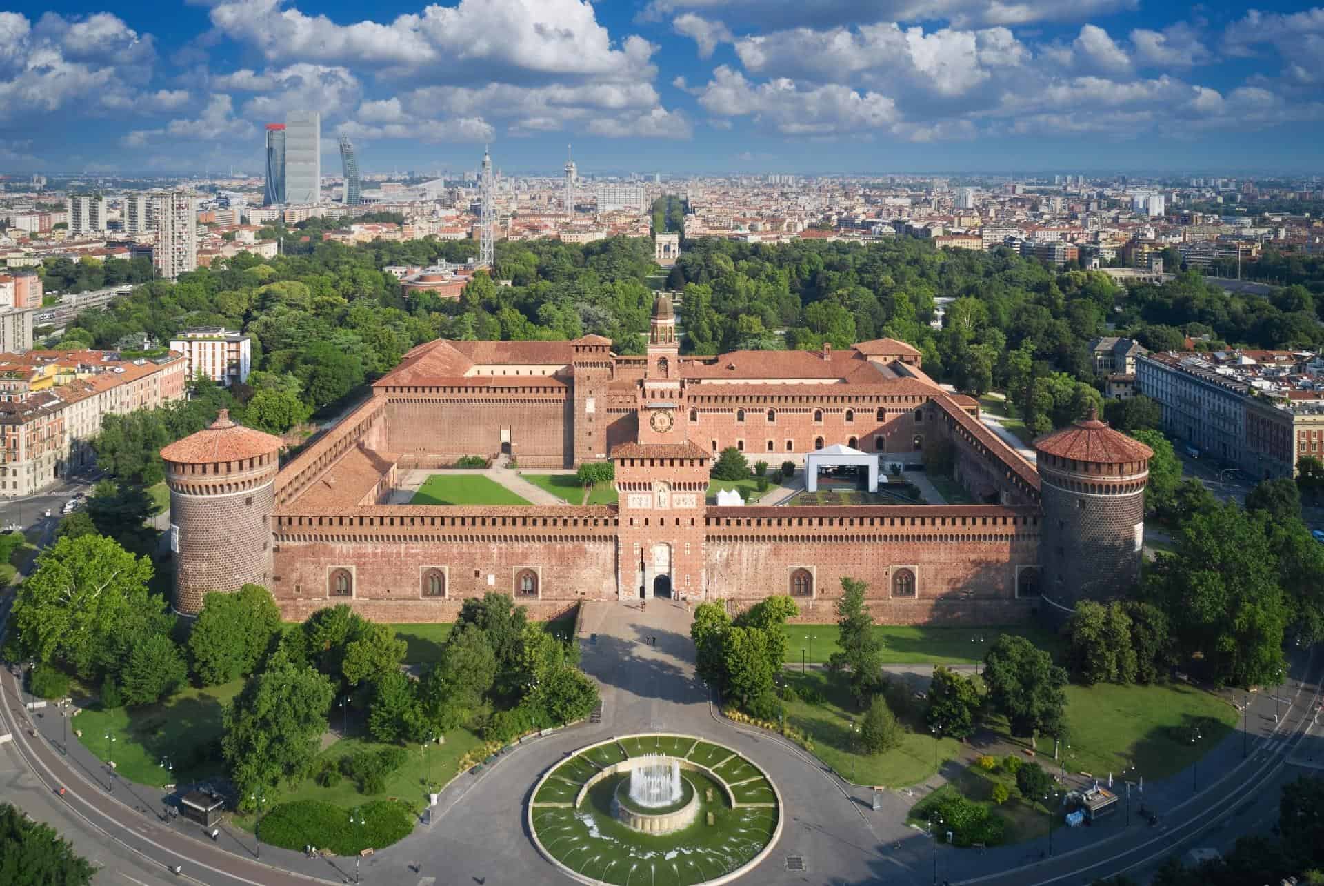 chateau des sforza milan