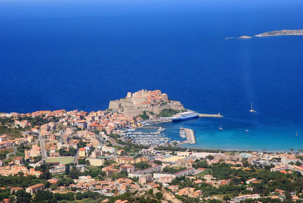 corse vue du ciel