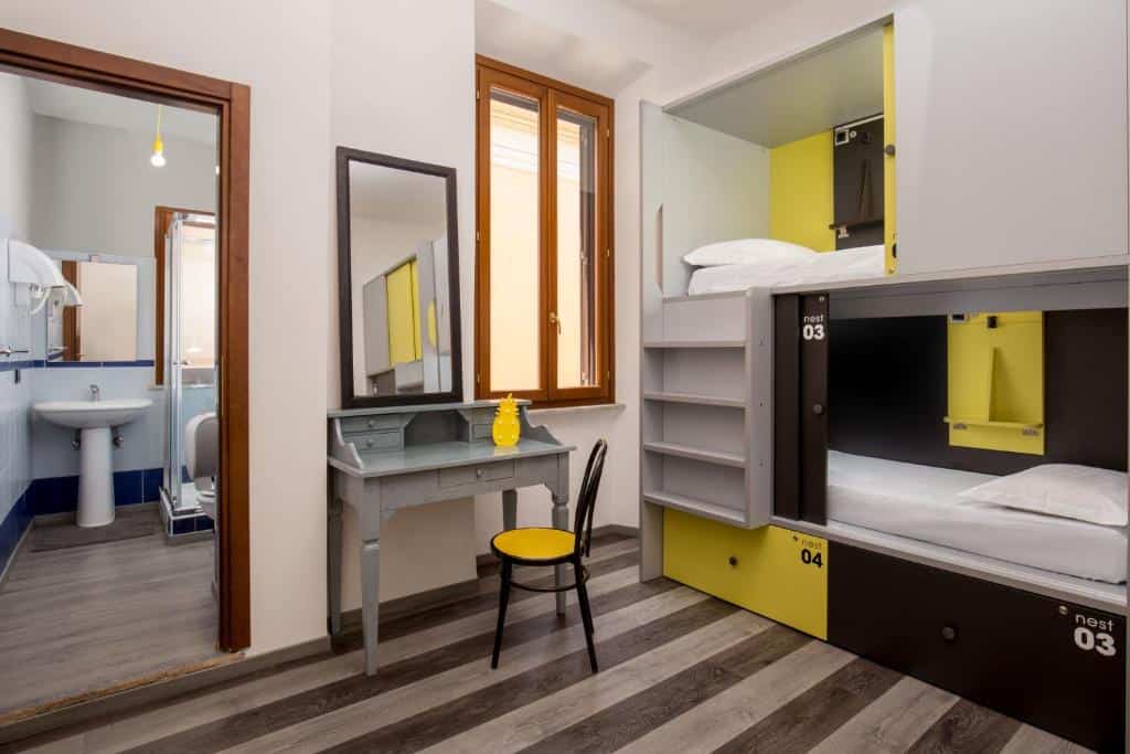 free hostels dormir rome