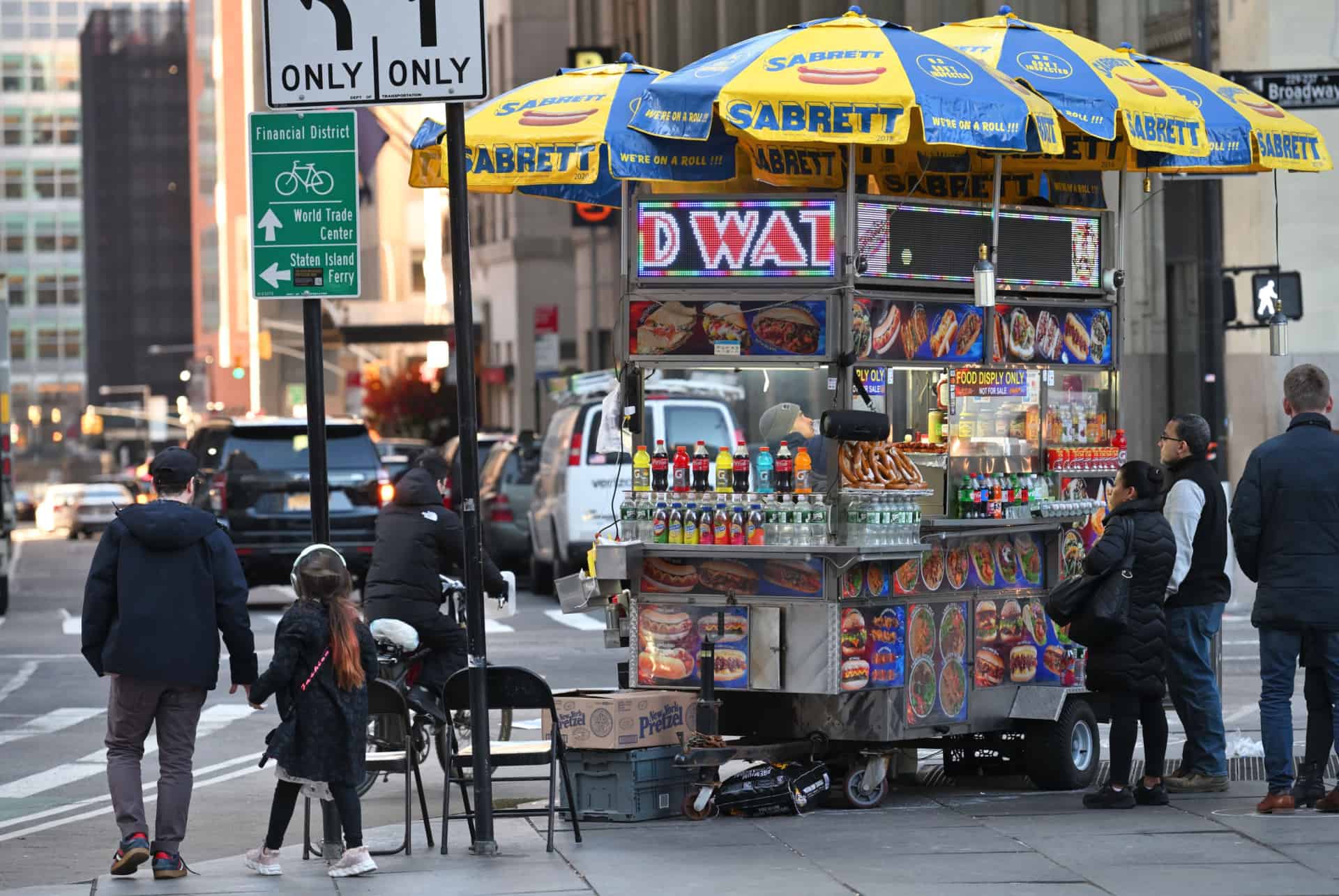 le prix d un repas a new york