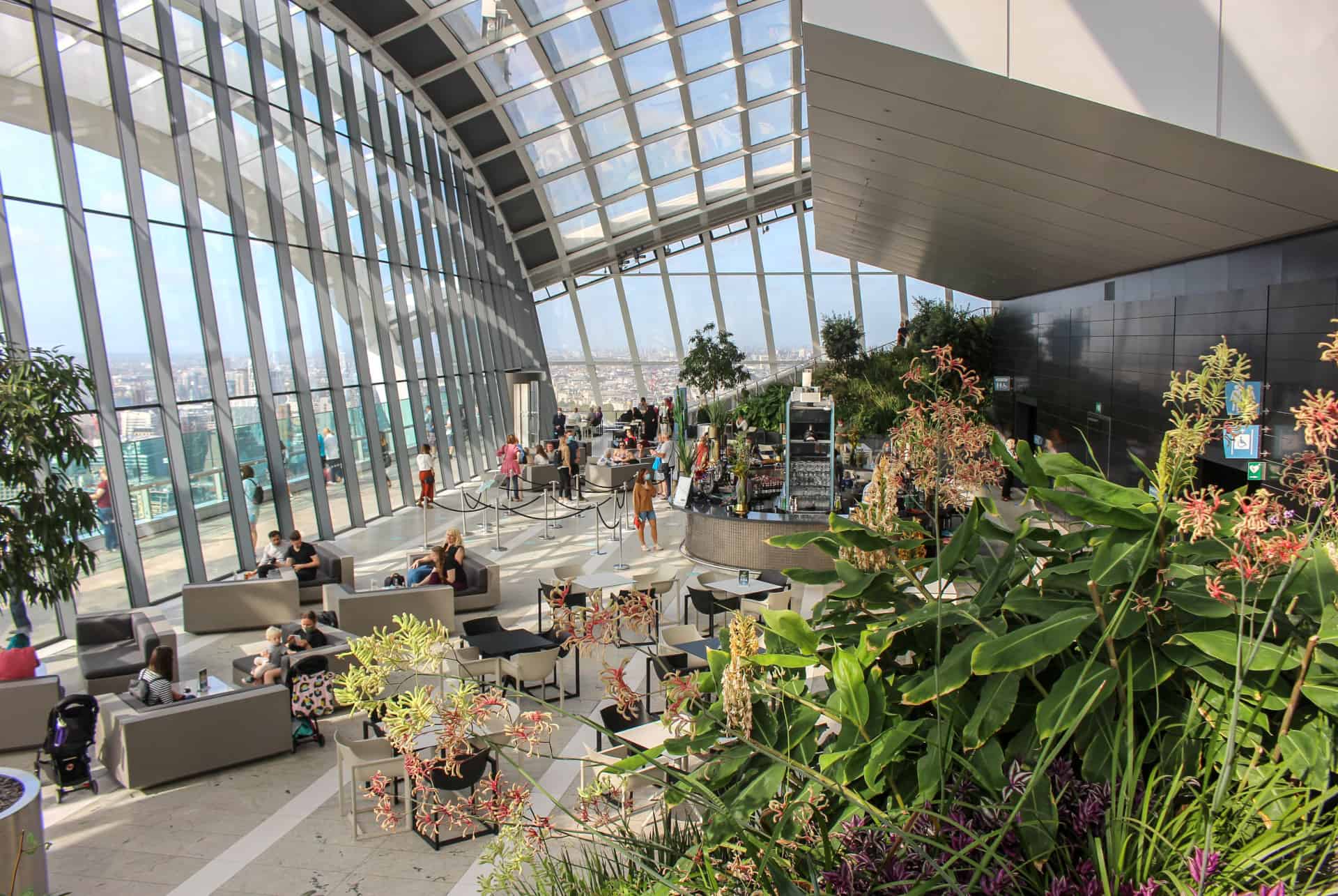le sky garden a londres