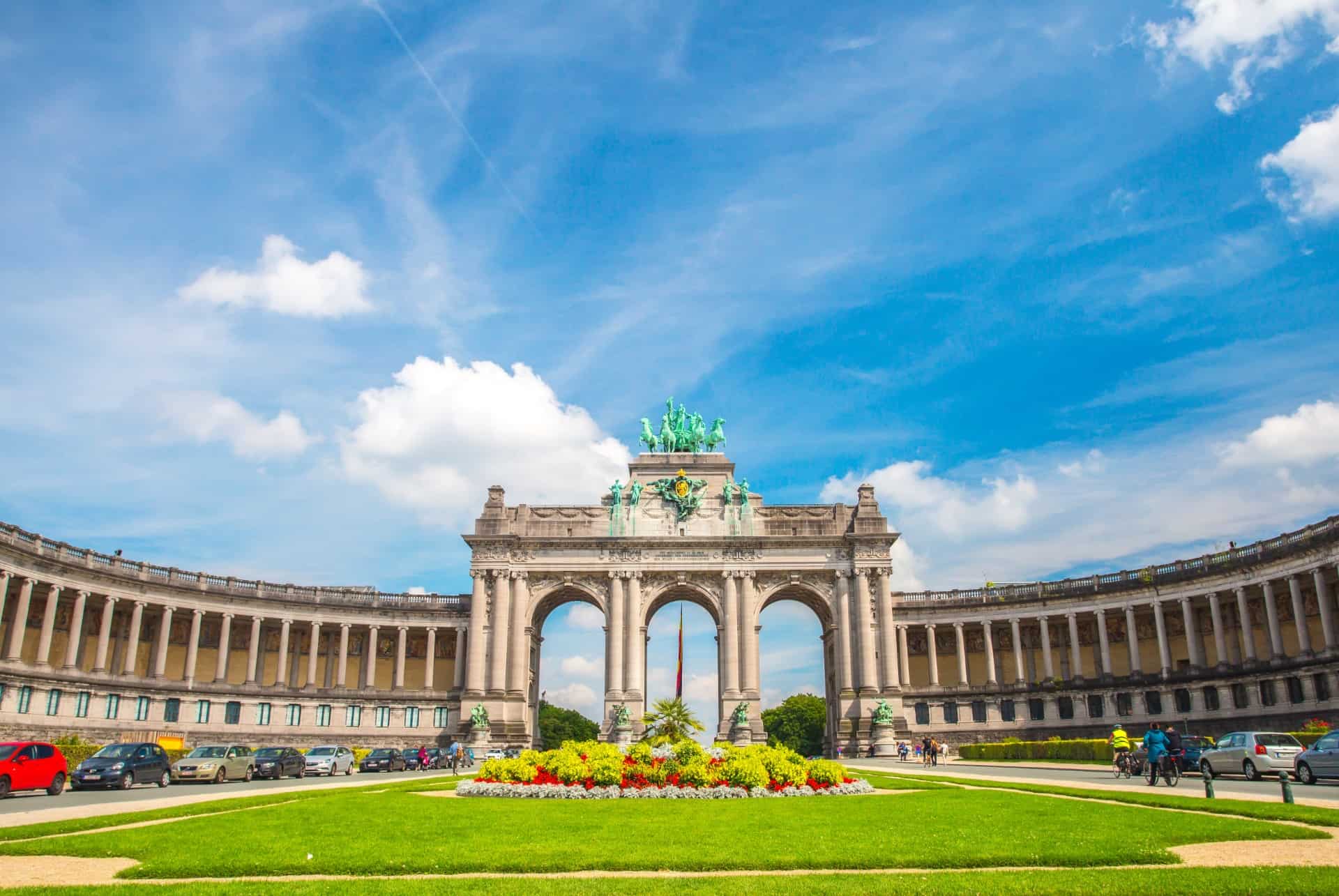 monument du cinquantenaire brussels card