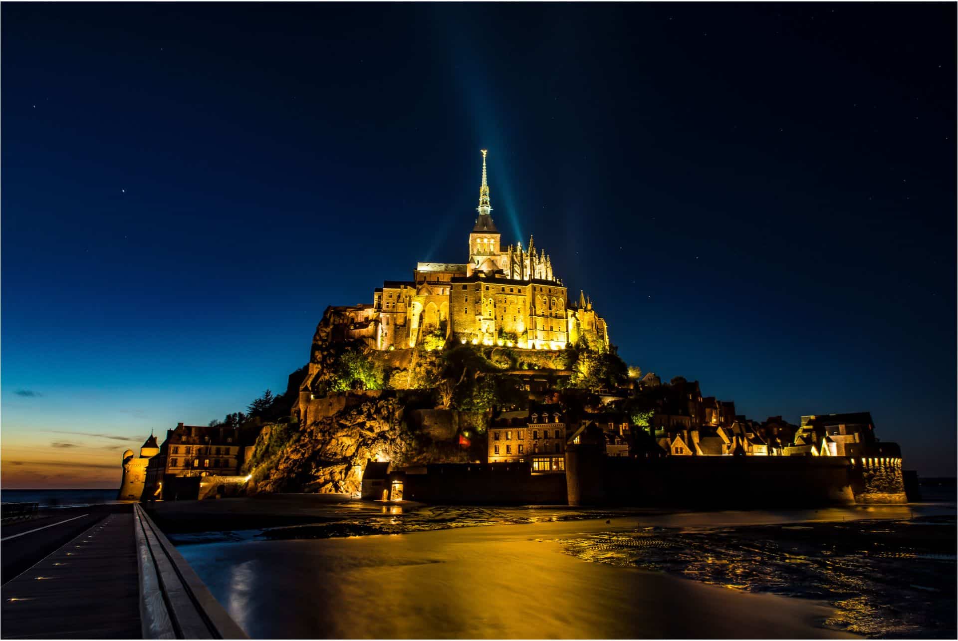 nocturne au mont saint michel