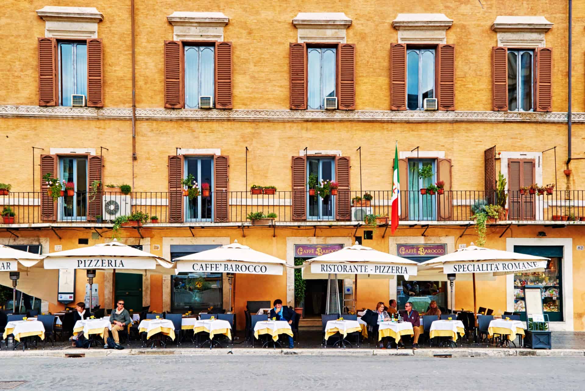 ou manger sur la piazza navona