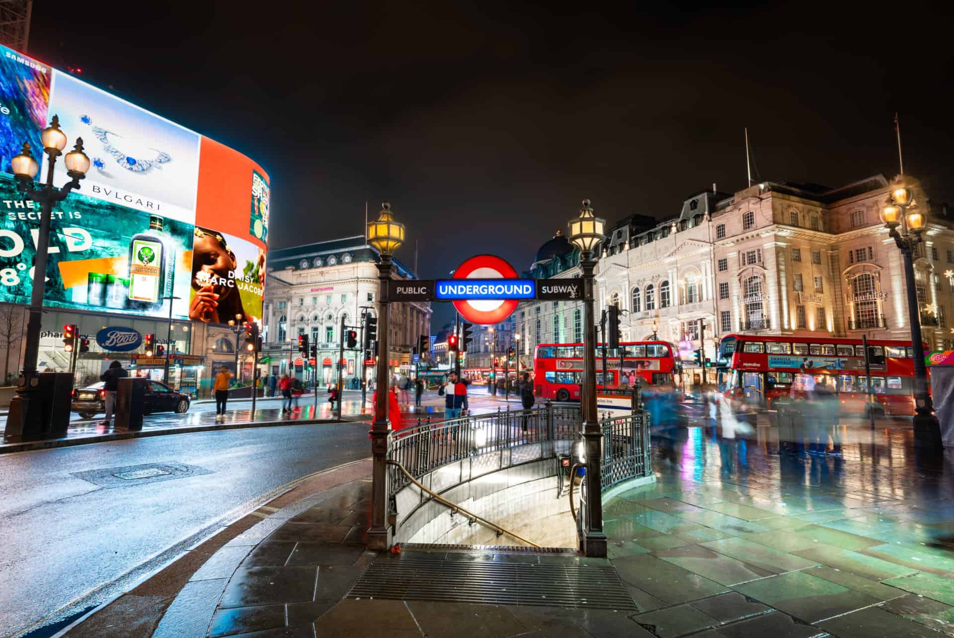 picadilly circus visiter londres en 4 jours