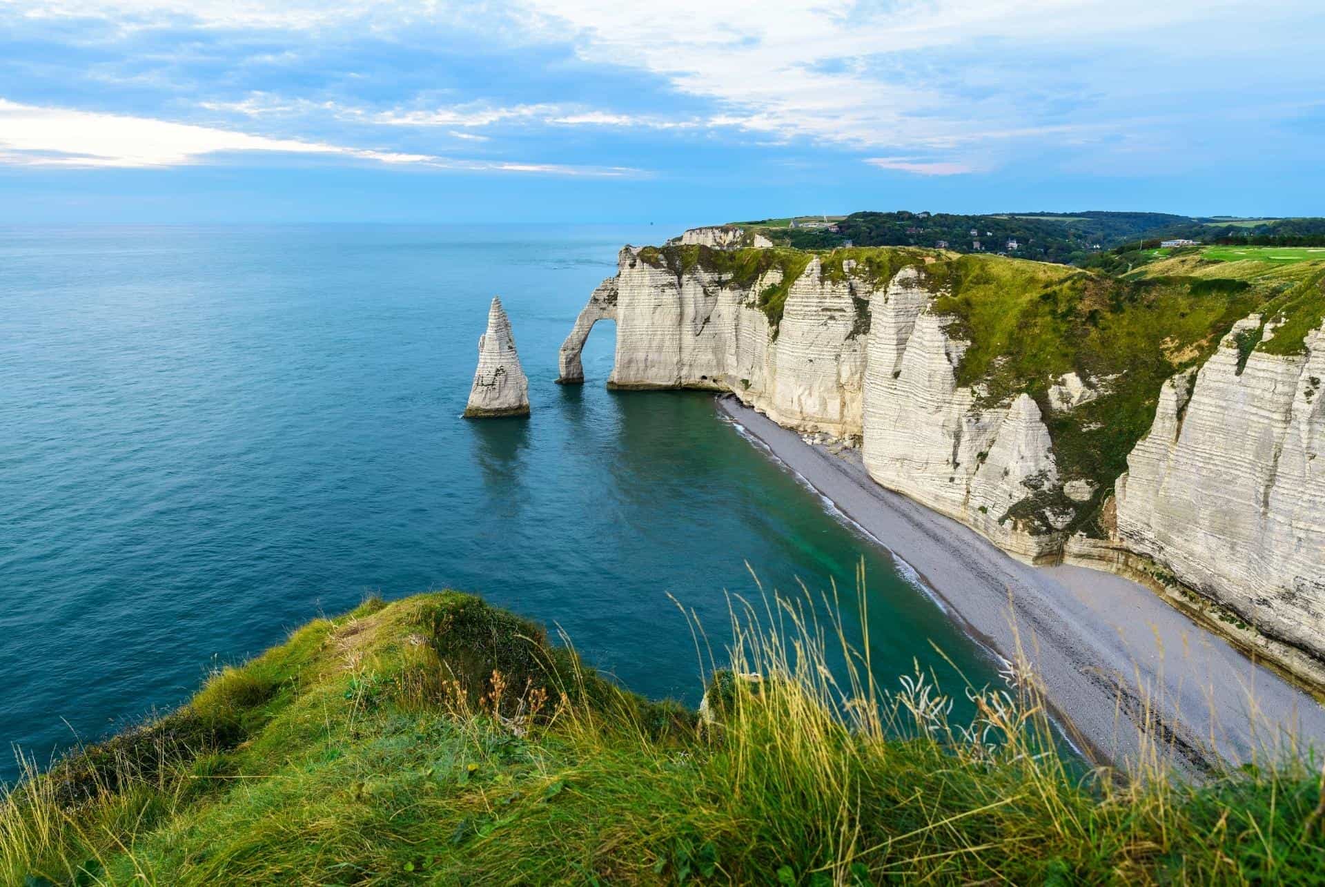 porte aval visiter falaises etretat