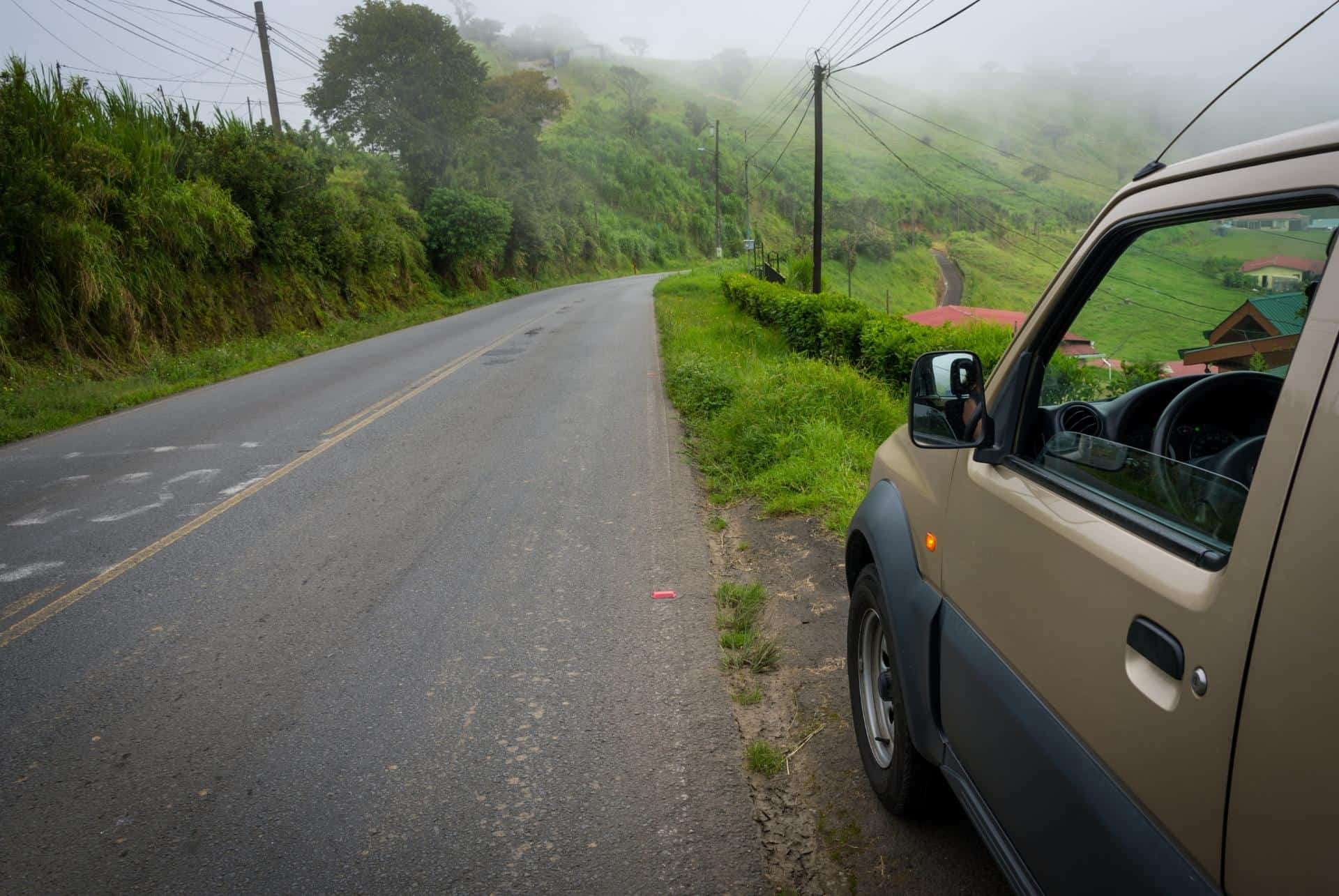 routes au costa rica