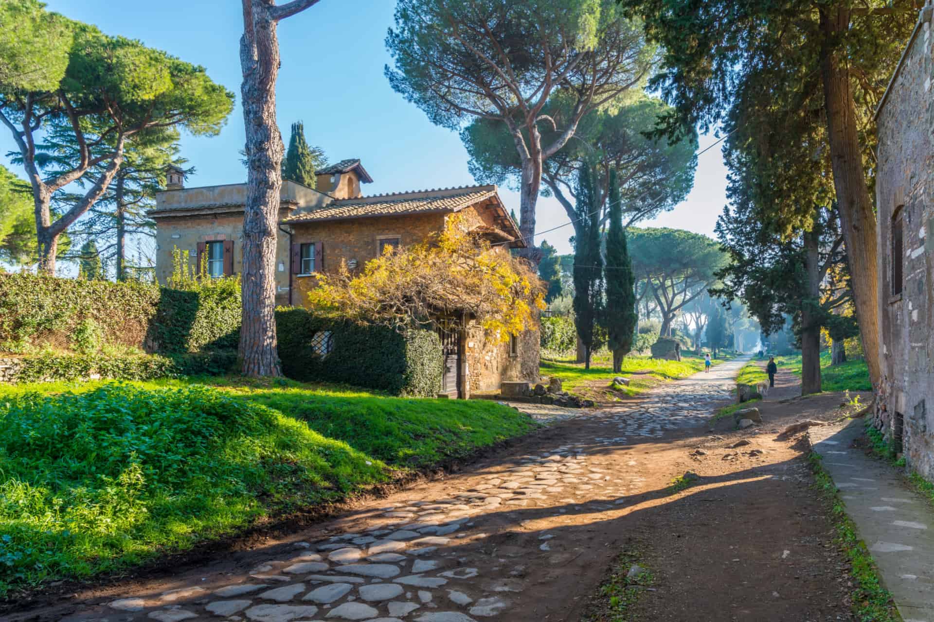 se promener sur la via appia