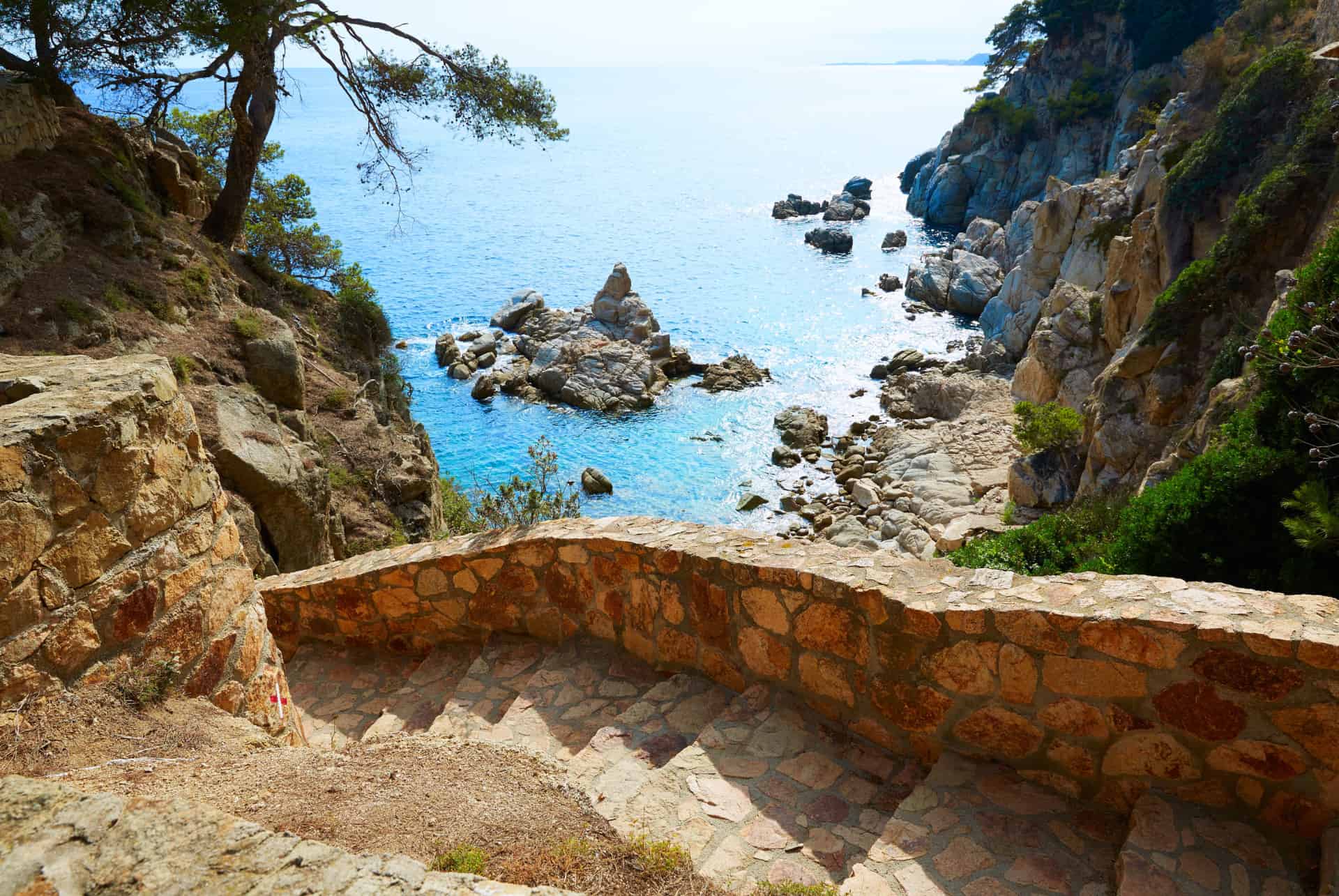 chemin de ronde visiter costa brava