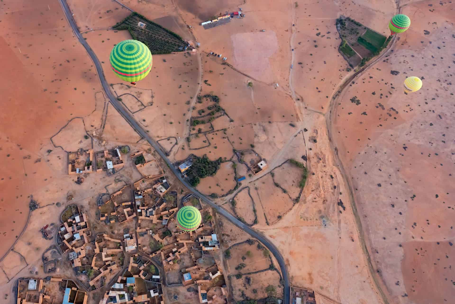 comment se passe vol montgolfiere marrakech