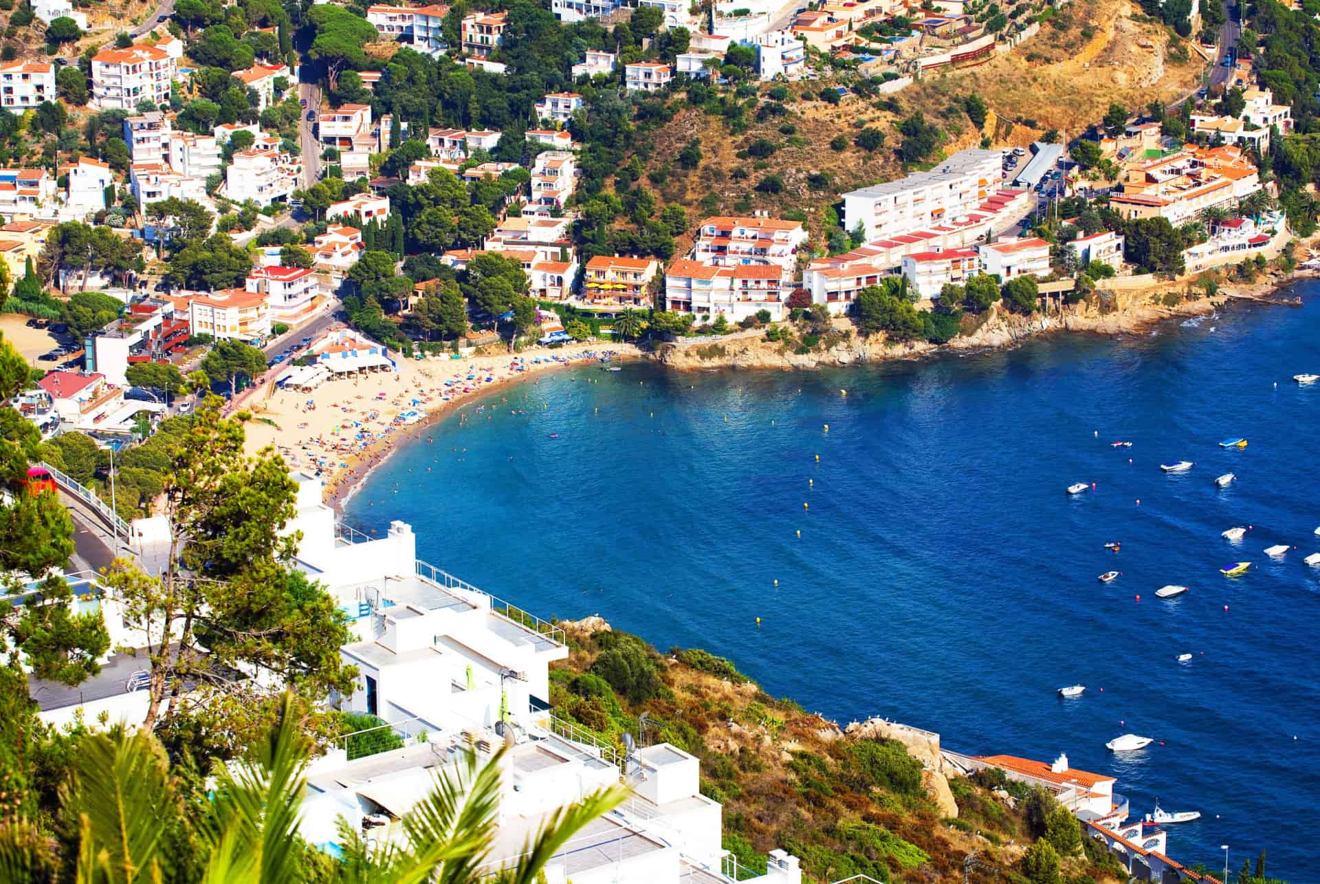 costa brava vue de haut