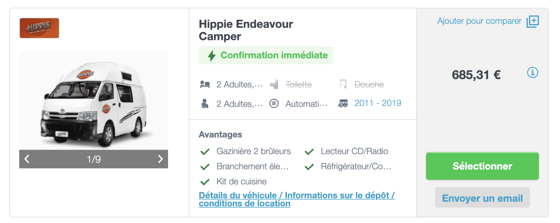 hippie endeavour camper