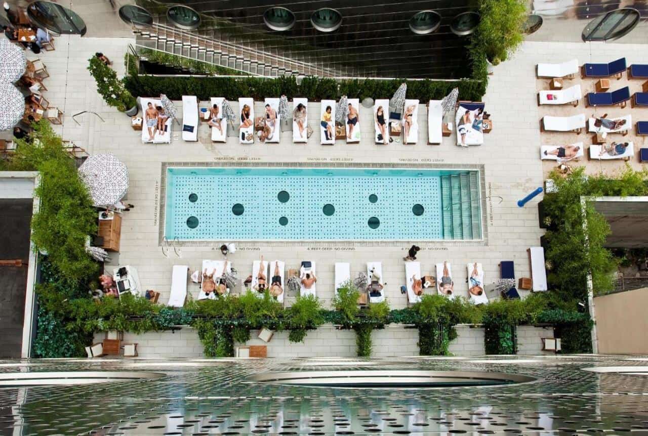 hotels piscine new york dream downtown