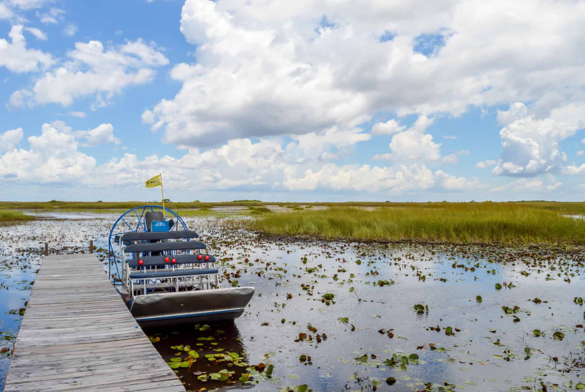 road trip en floride hydroglisseur everglades