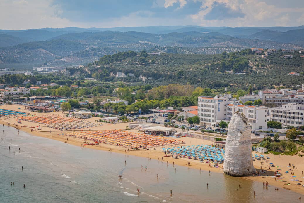 pizzomunno vue aerienne