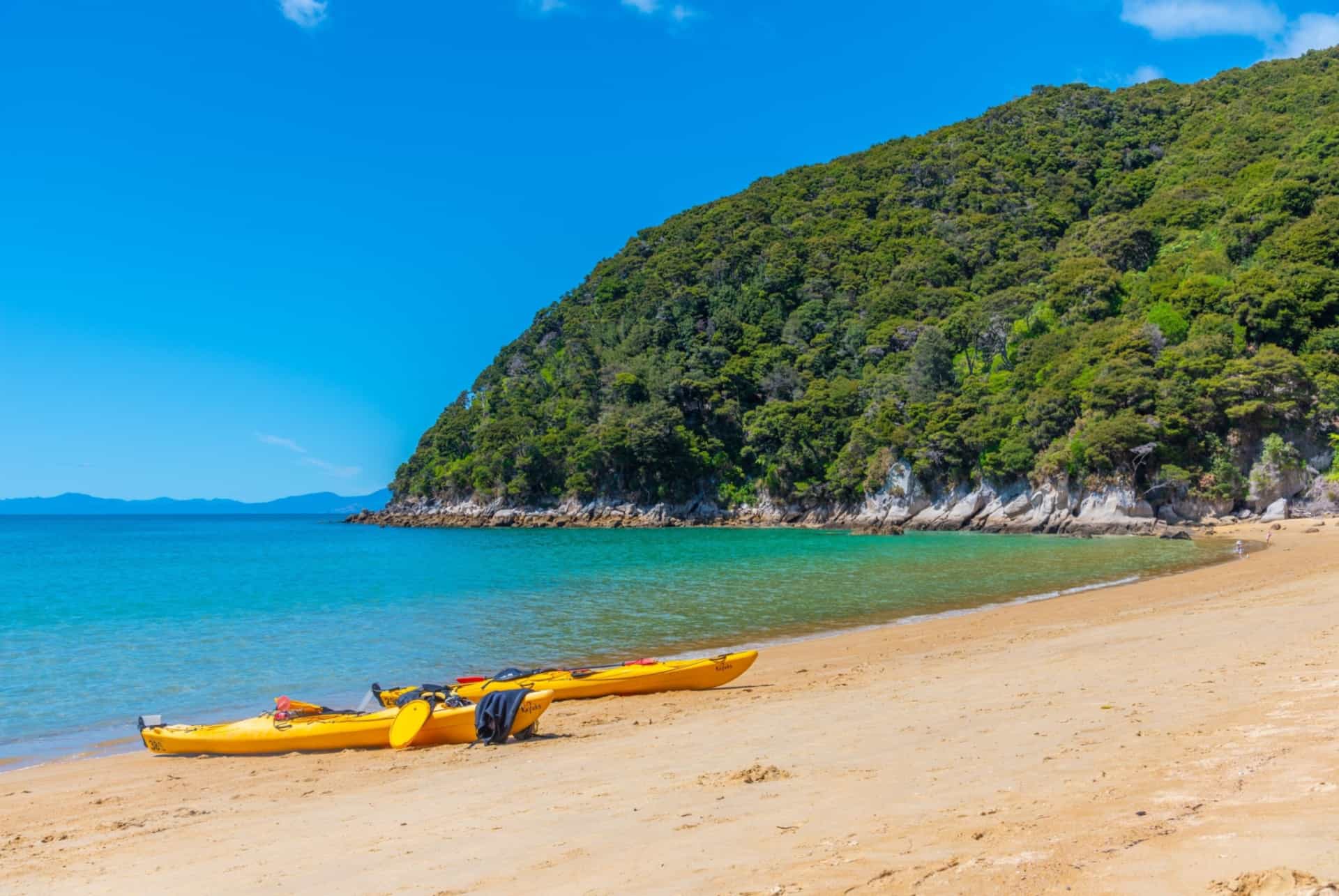 Quand partir en Nouvelle-Zelande plage Onetahuti