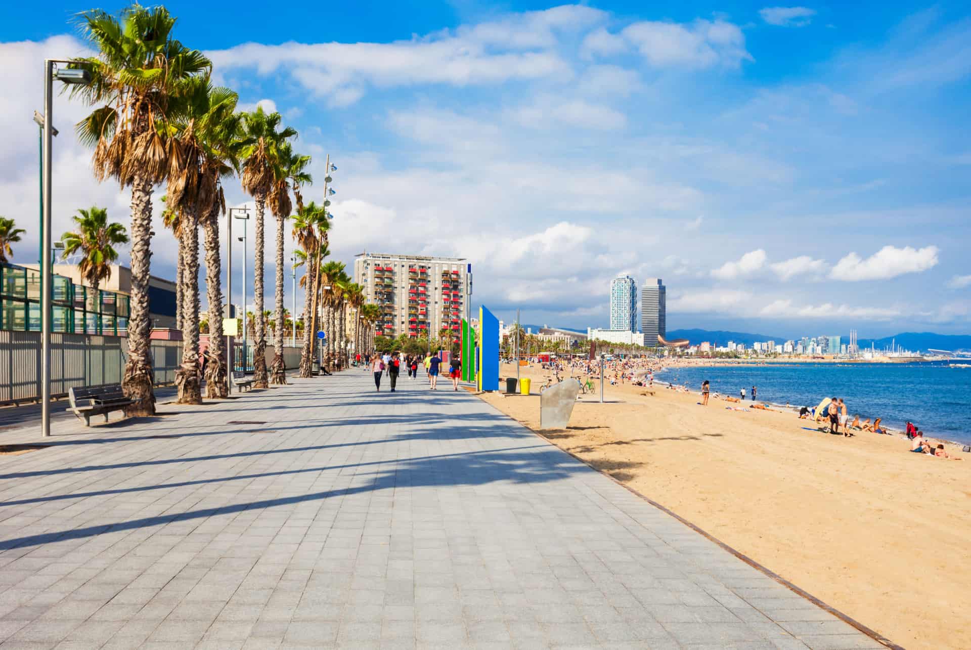 plage de barcelone