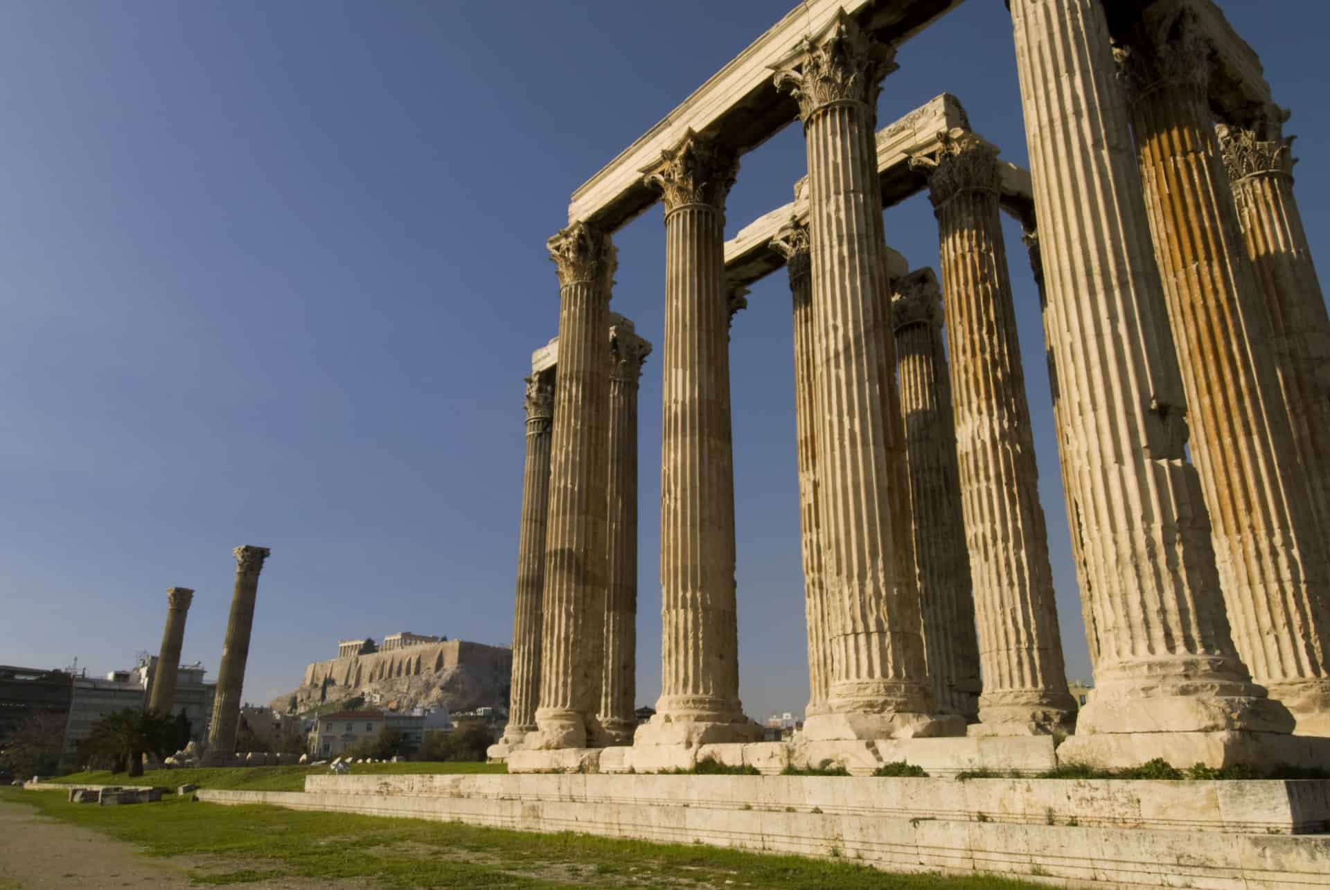 ruines temple de zeus