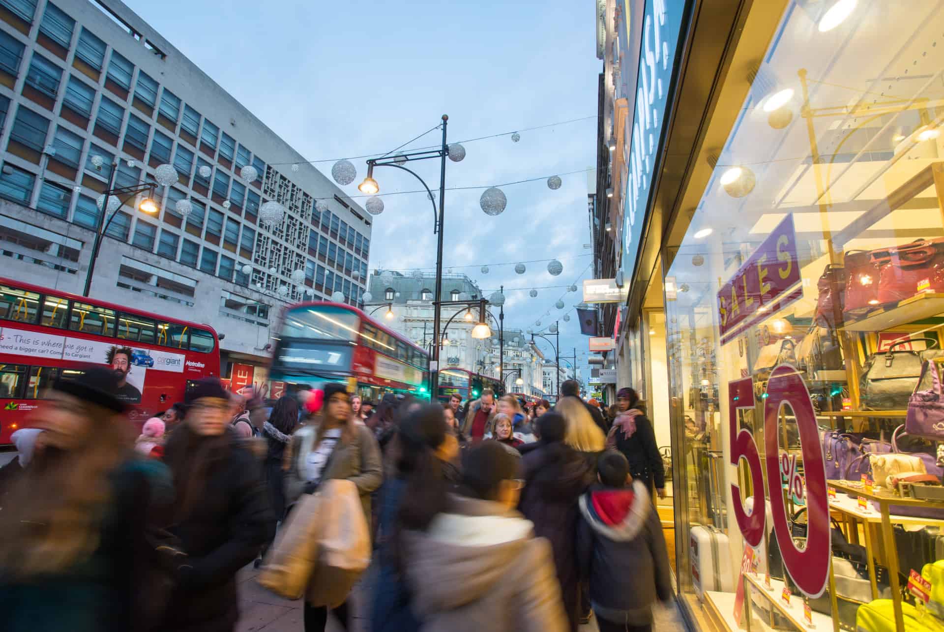 shopping londres decembre