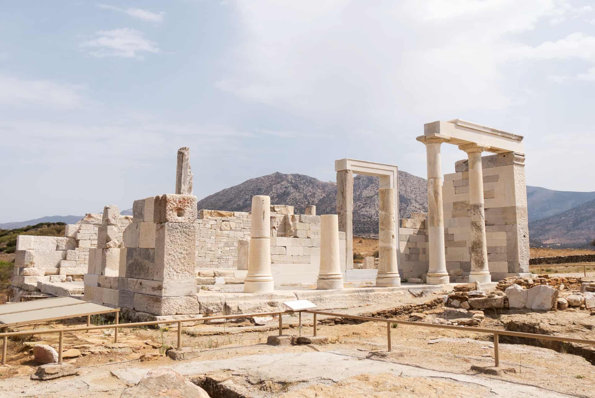 temple de demeter que faire naxos