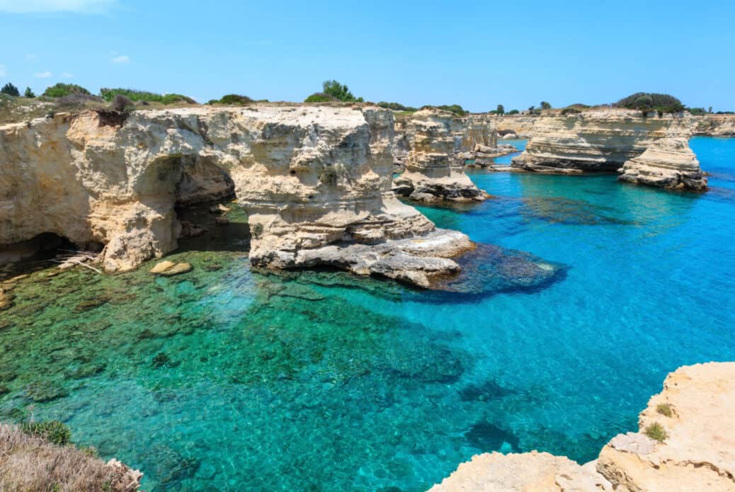 torre sant andrea plus belles plages pouilles