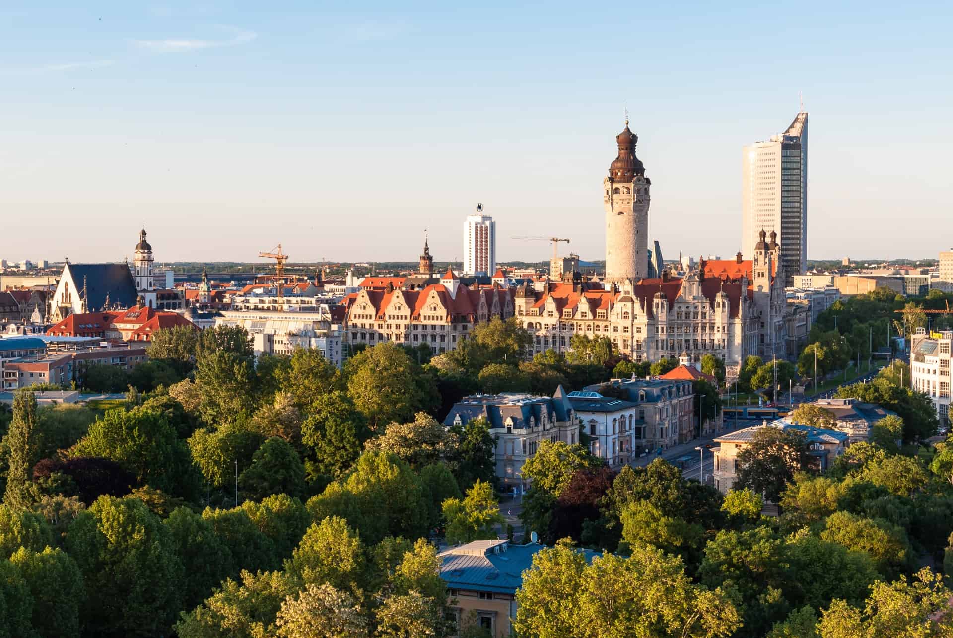 vue panoramique leipzig plus belles villes allemagne