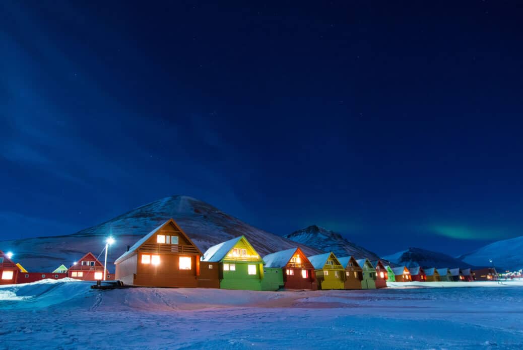 aurora borealis svalbard