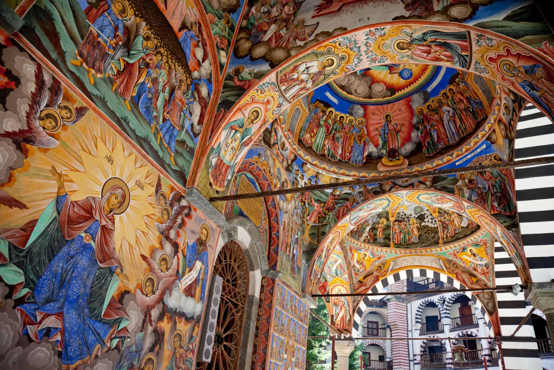 monastere rila fresques