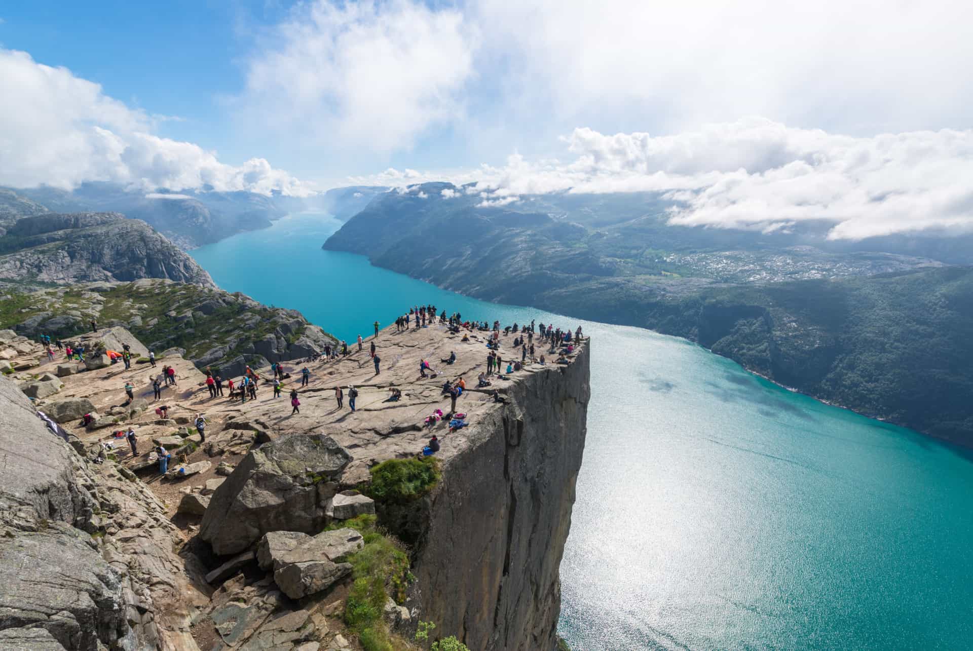 preikestolen norvege