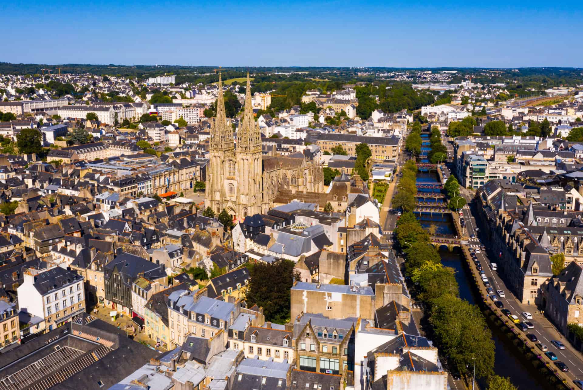 quimper en bretagne