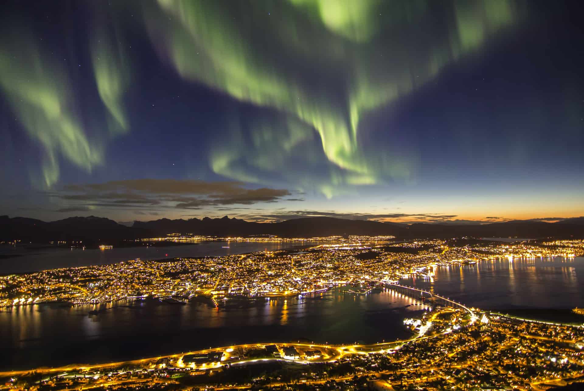 tromso aurora borealis tromso aurora borealis