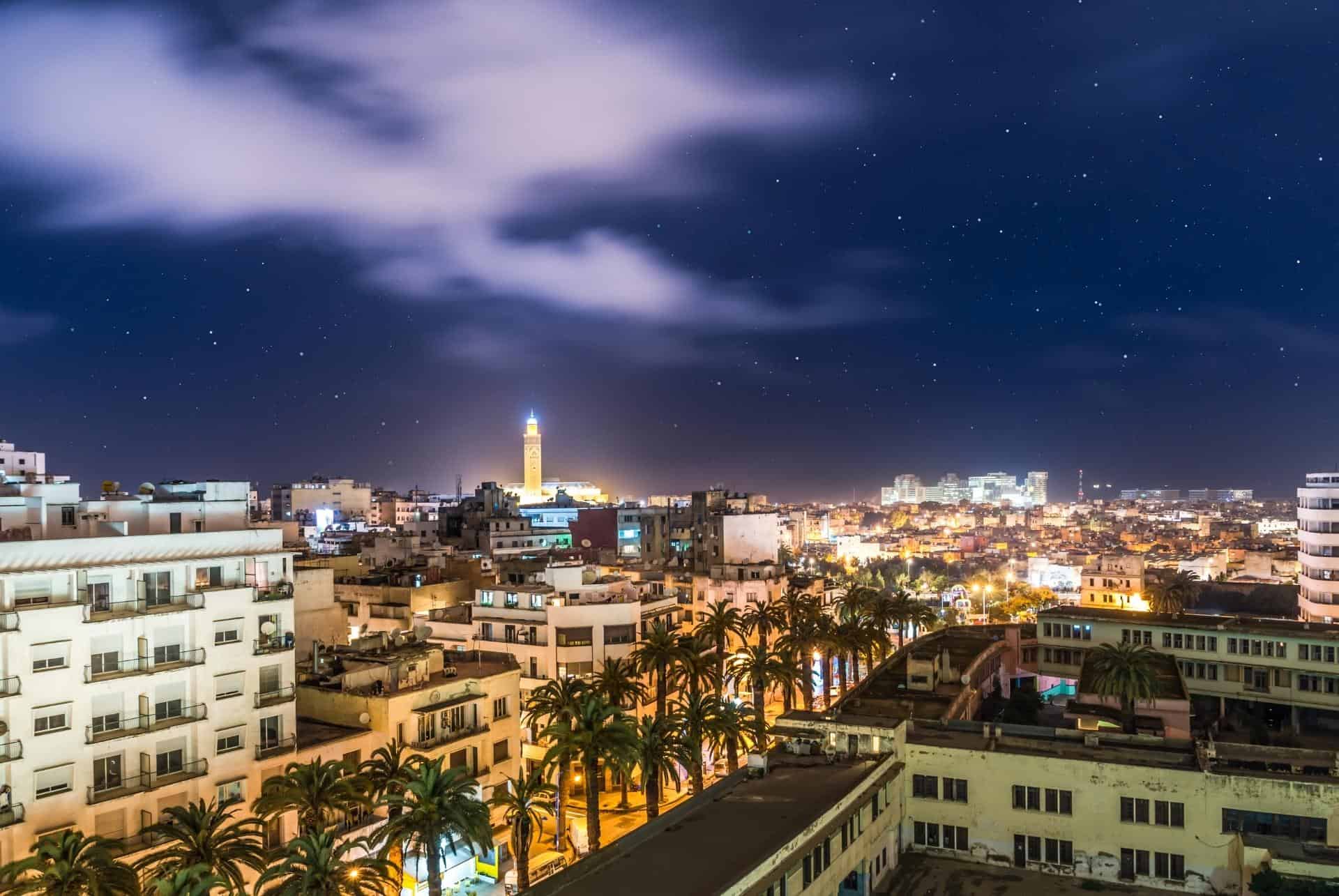 vue panoramique casablanca