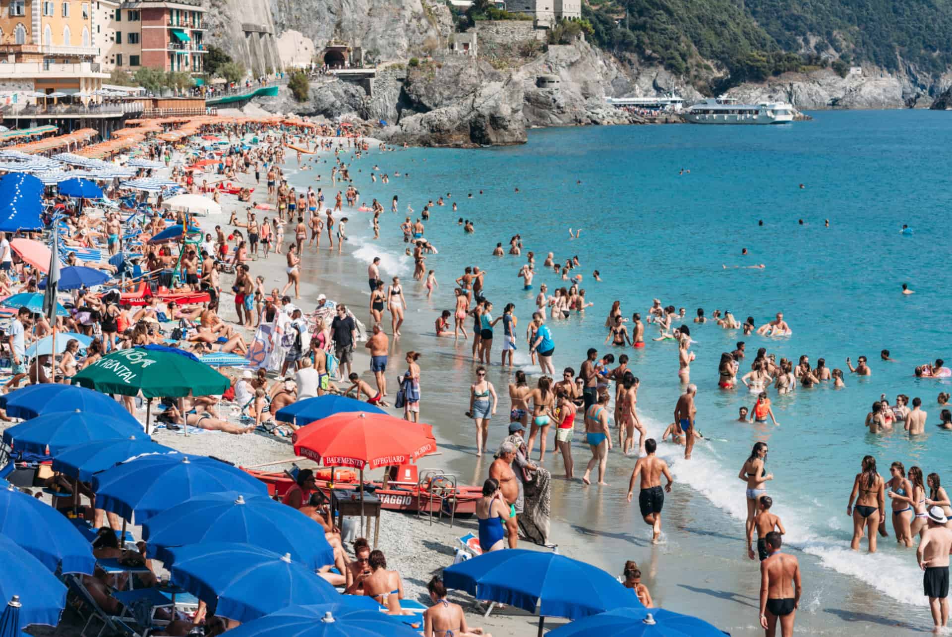 affluence touristique cinque terre