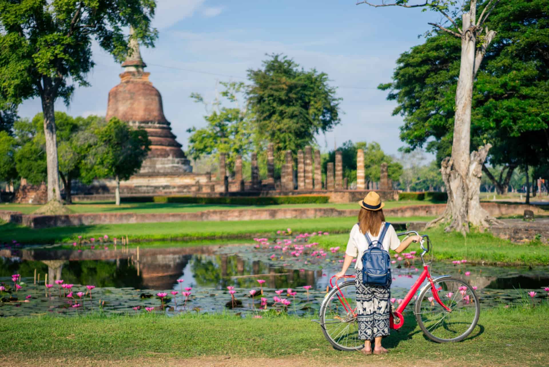 balade a velo sukhothai